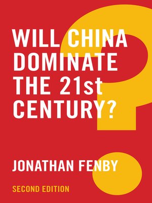 cover image of Will China Dominate the 21st Century?